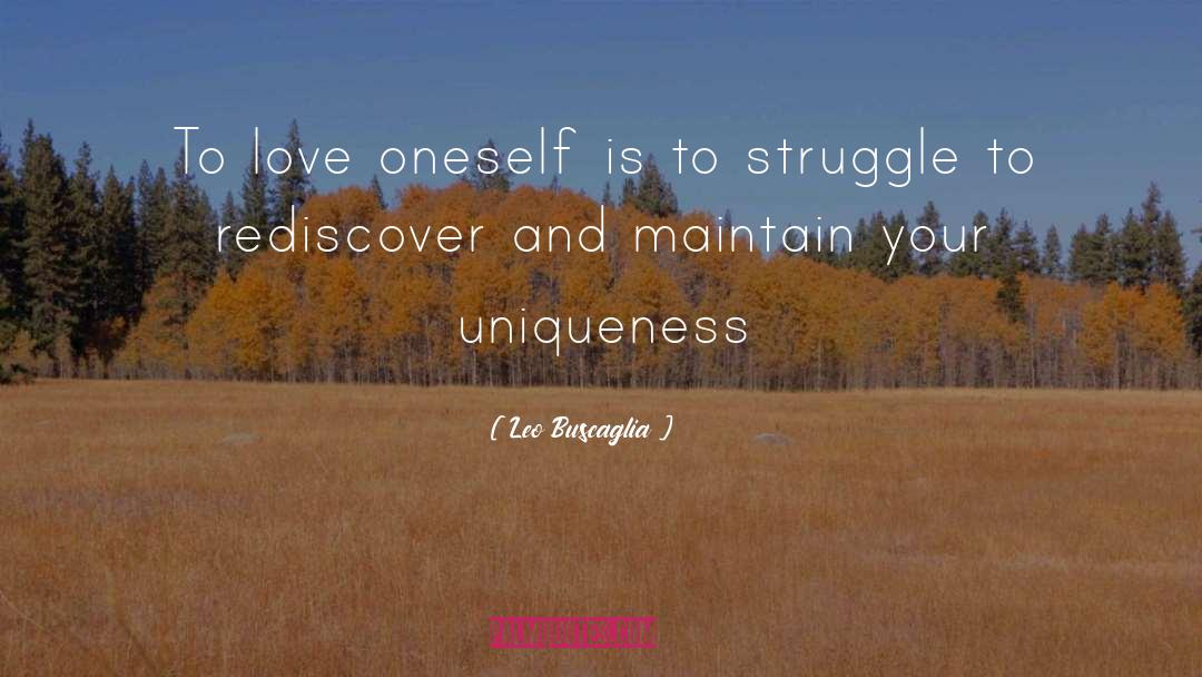Love Oneself quotes by Leo Buscaglia
