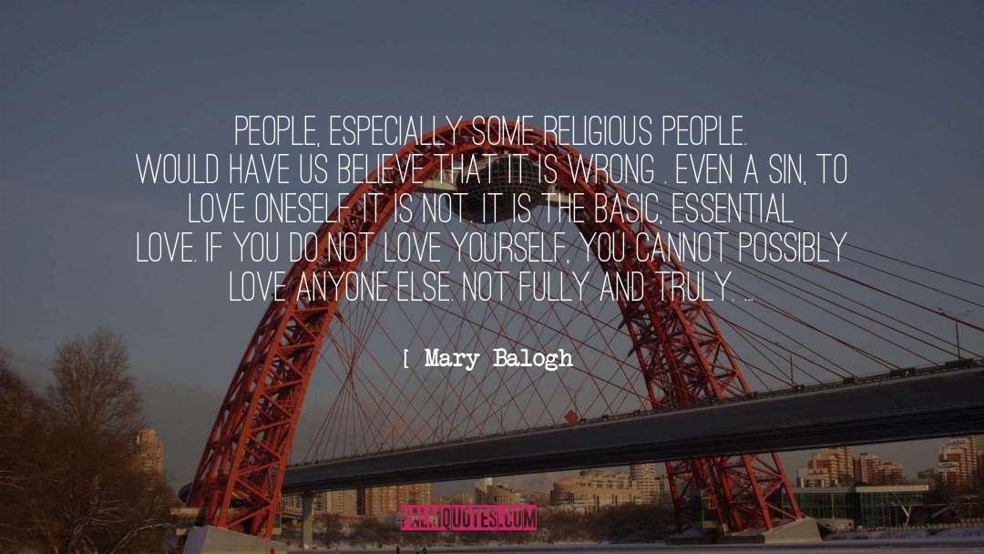 Love Oneself quotes by Mary Balogh
