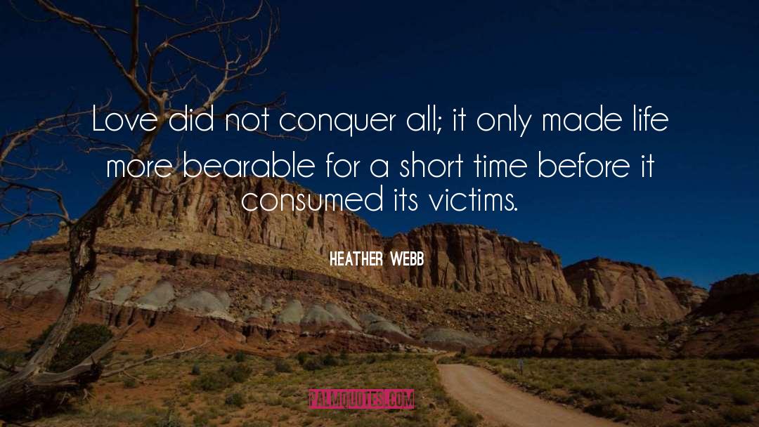Love Other quotes by Heather Webb