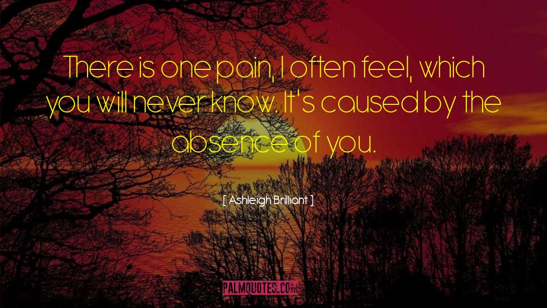 Love Pain quotes by Ashleigh Brilliant