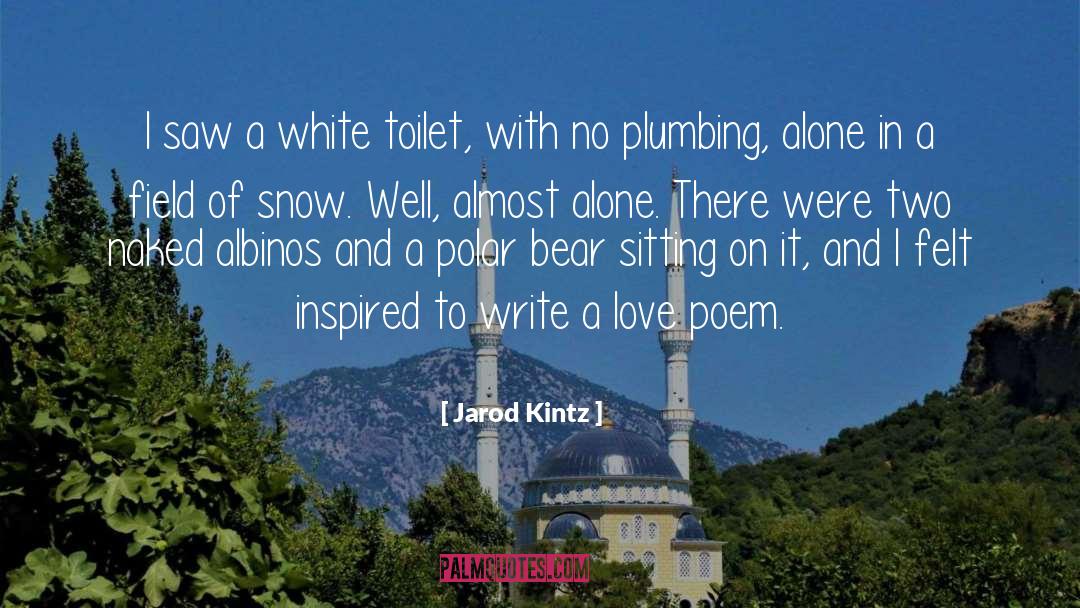 Love Poem quotes by Jarod Kintz