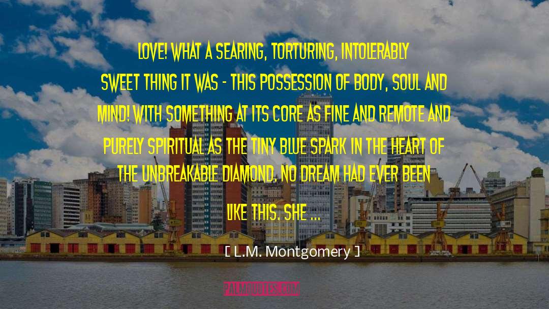 Love Possession Ash Margaret quotes by L.M. Montgomery
