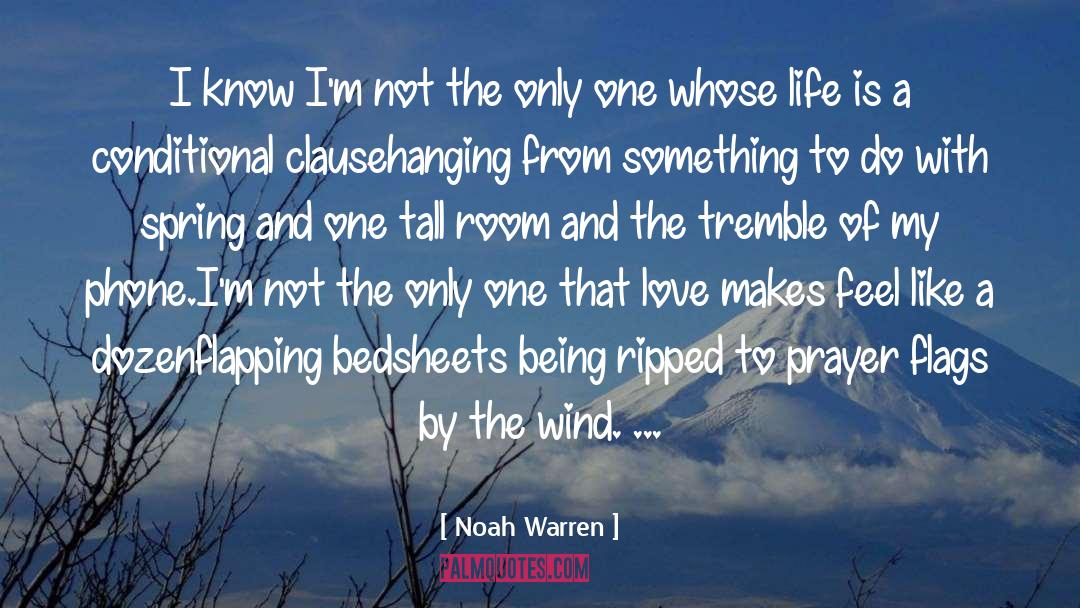 Love Prayer quotes by Noah Warren