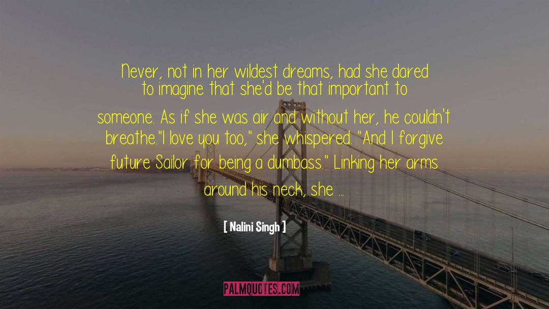 Love Priorities Clarity quotes by Nalini Singh