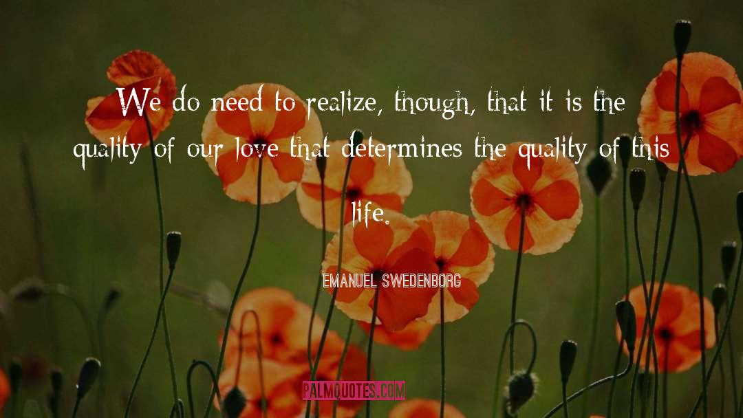 Love Quality Admiration quotes by Emanuel Swedenborg