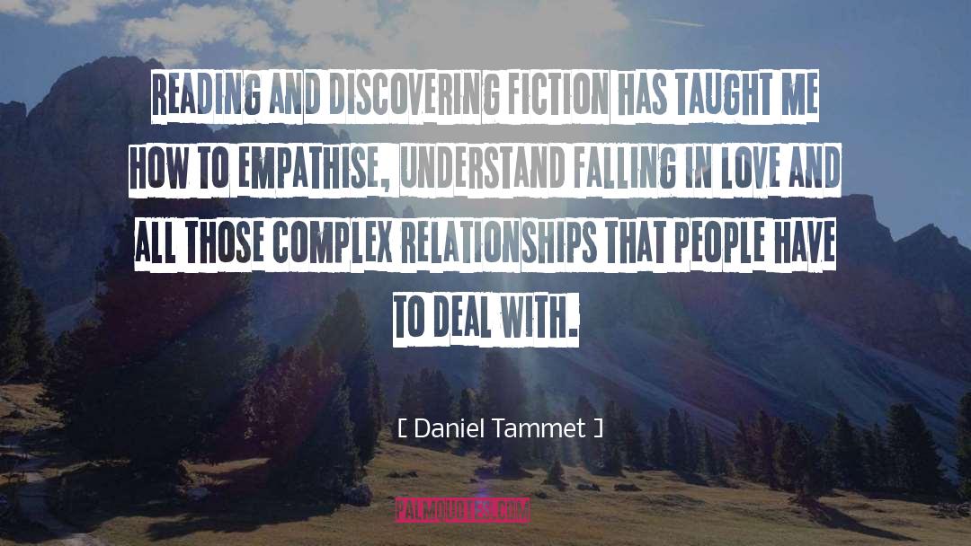 Love Reading quotes by Daniel Tammet