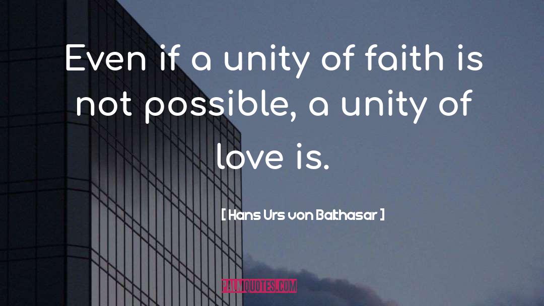 Love Religion quotes by Hans Urs Von Balthasar