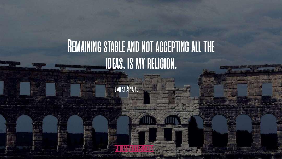 Love Religion quotes by Ali Shariati