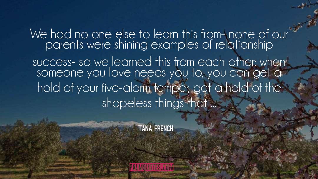 Love Romance quotes by Tana French