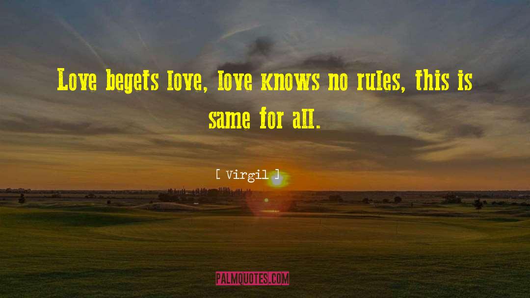 Love Rules quotes by Virgil