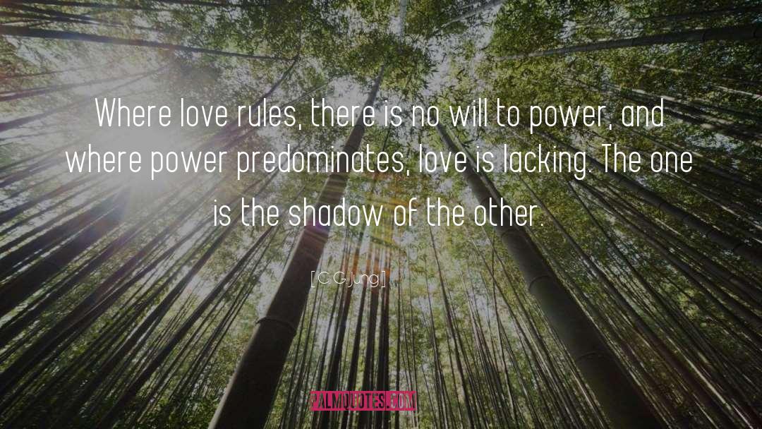 Love Rules quotes by C. G. Jung
