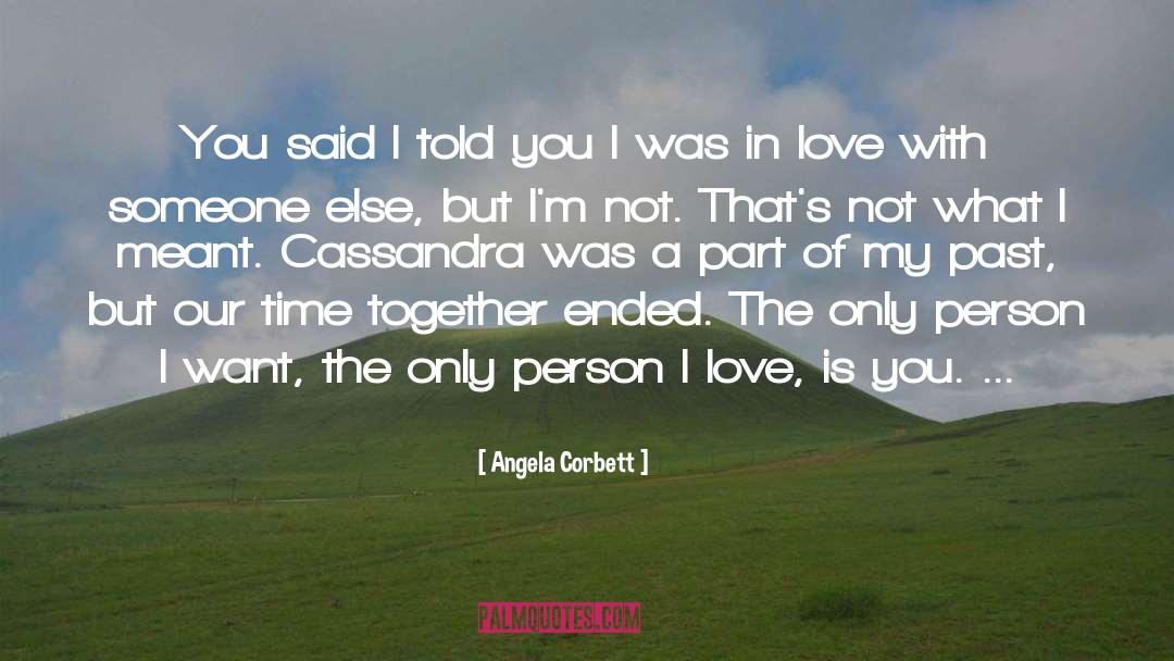 Love Rumours quotes by Angela Corbett