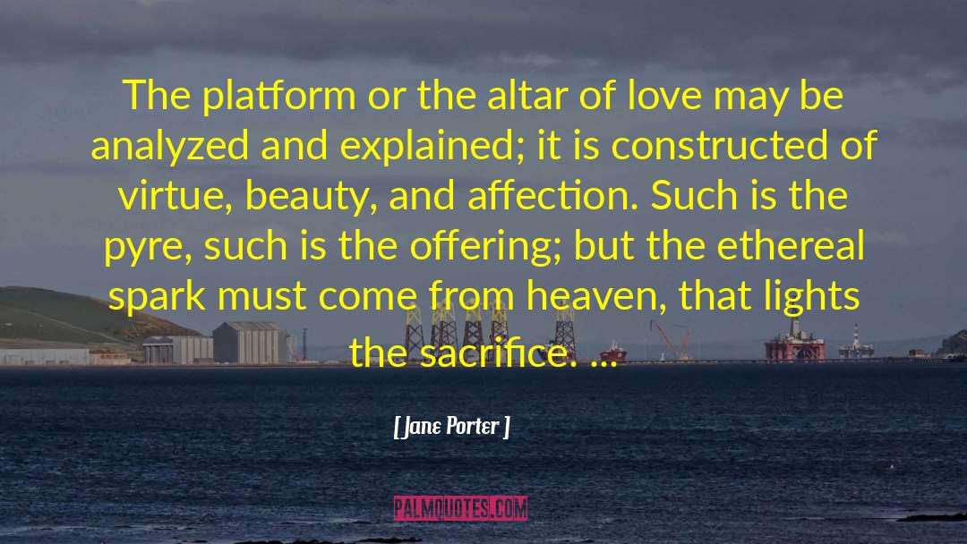 Love Sacrifice quotes by Jane Porter