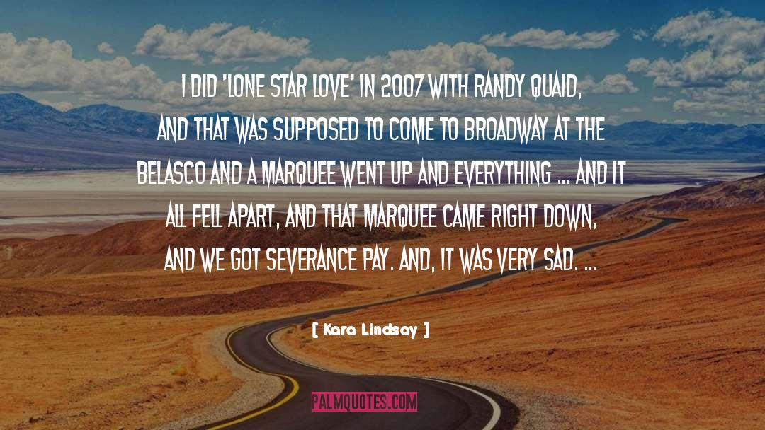 Love Sad quotes by Kara Lindsay