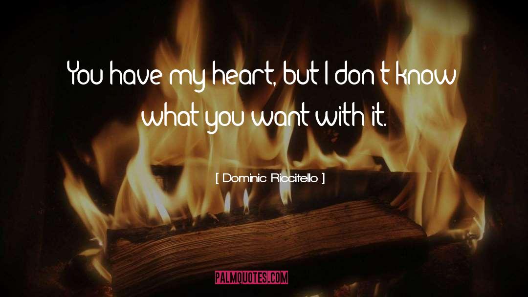 Love Sad quotes by Dominic Riccitello