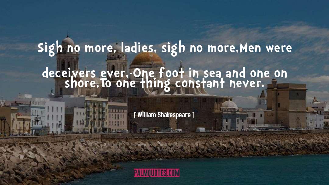 Love Sadness Sea Swim Lover quotes by William Shakespeare