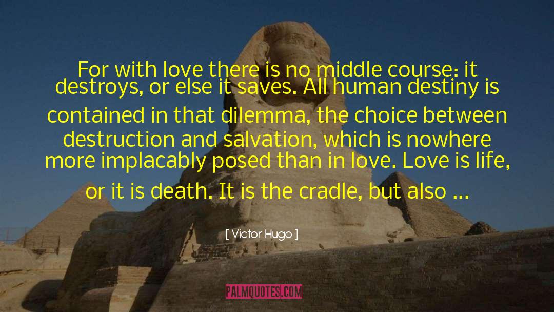 Love Saves quotes by Victor Hugo