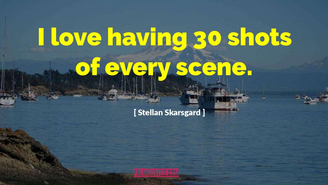 Love Scene quotes by Stellan Skarsgard