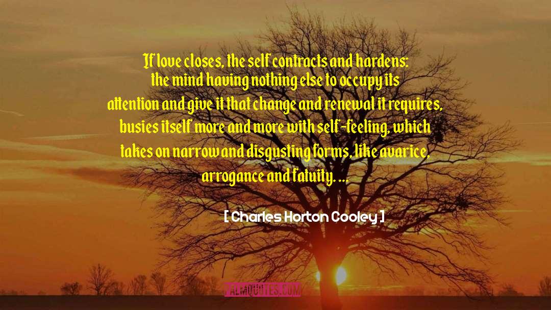 Love Self Harm quotes by Charles Horton Cooley