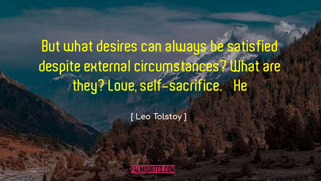 Love Self quotes by Leo Tolstoy