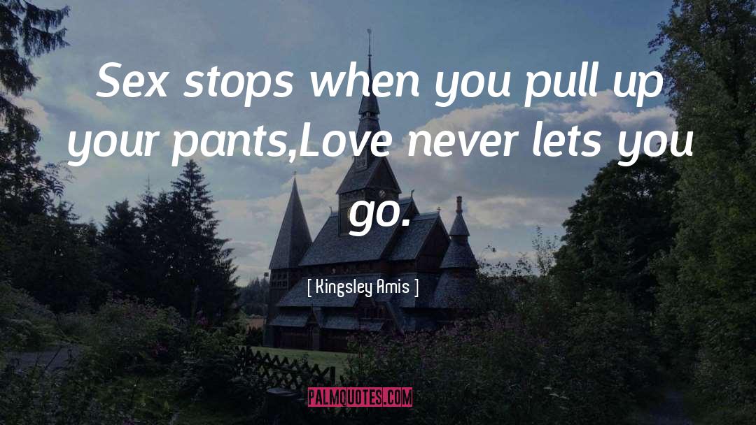 Love Sex quotes by Kingsley Amis