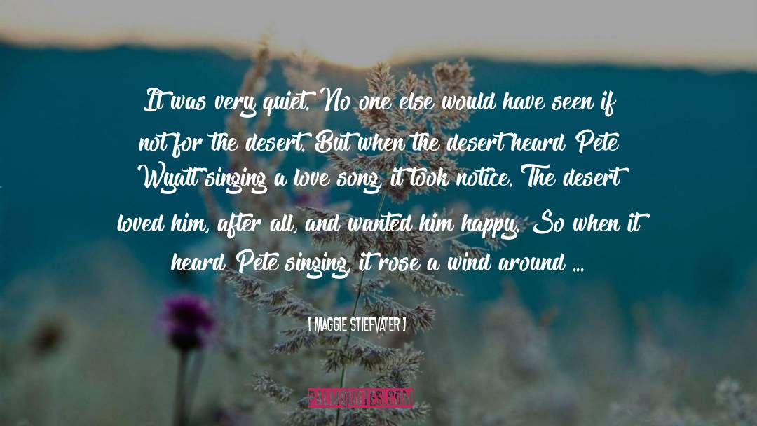 Love Song quotes by Maggie Stiefvater