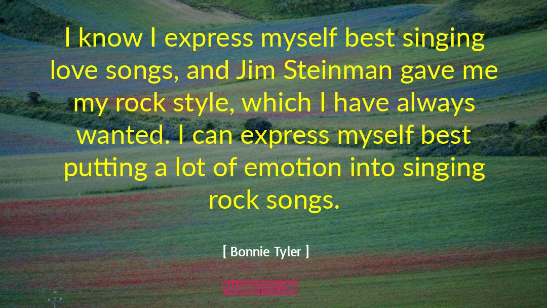 Love Songs quotes by Bonnie Tyler