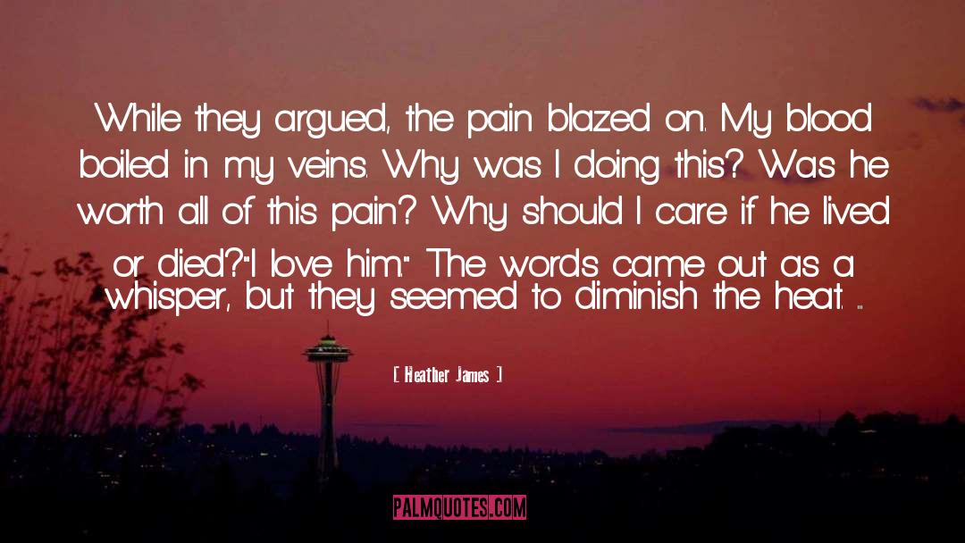 Love Starved quotes by Heather James