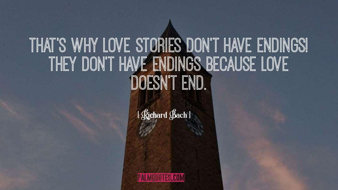 Love Stories quotes by Richard Bach