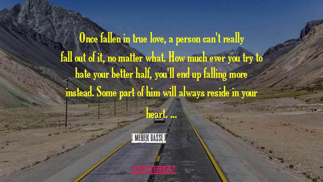 Love Story quotes by Mehek Bassi