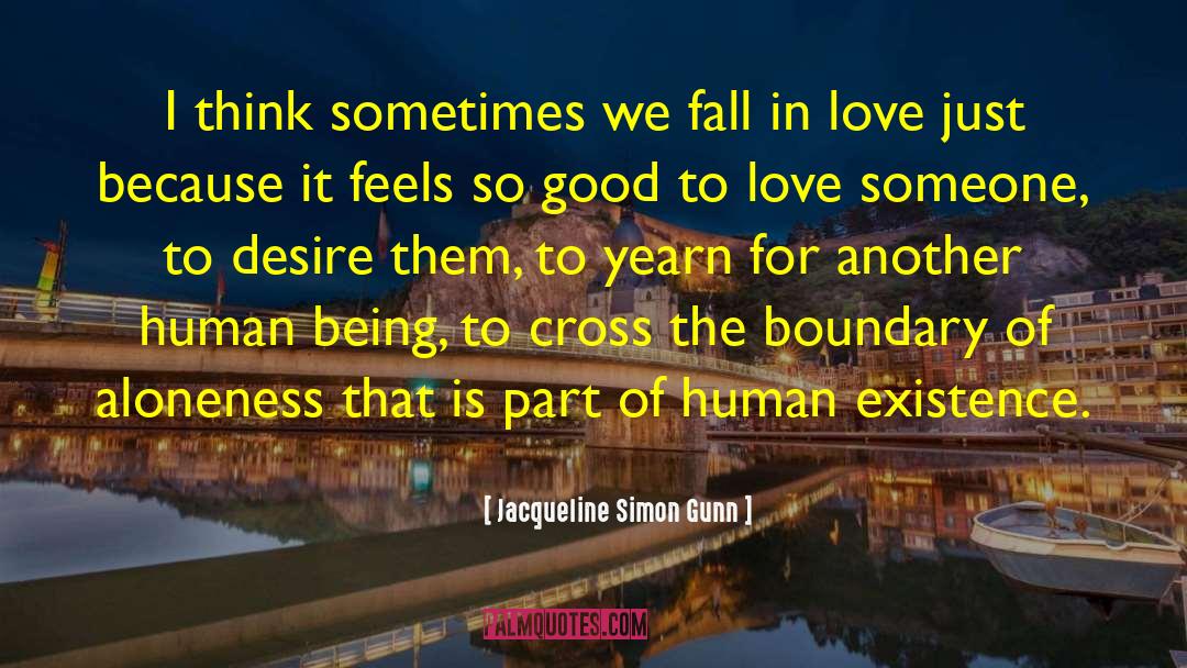 Love Stronger quotes by Jacqueline Simon Gunn