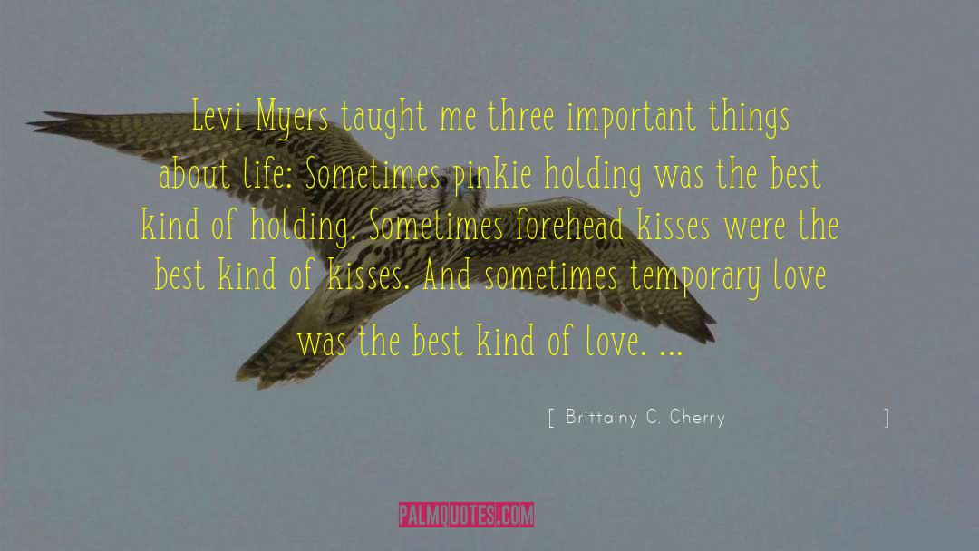 Love Sustains quotes by Brittainy C. Cherry