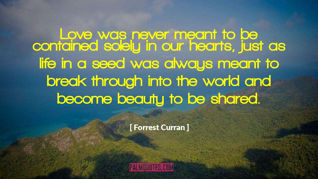 Love The Universe quotes by Forrest Curran