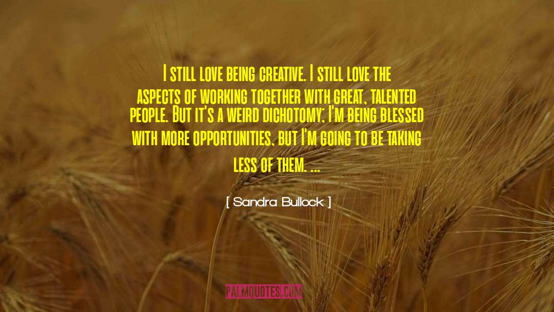Love Them First quotes by Sandra Bullock