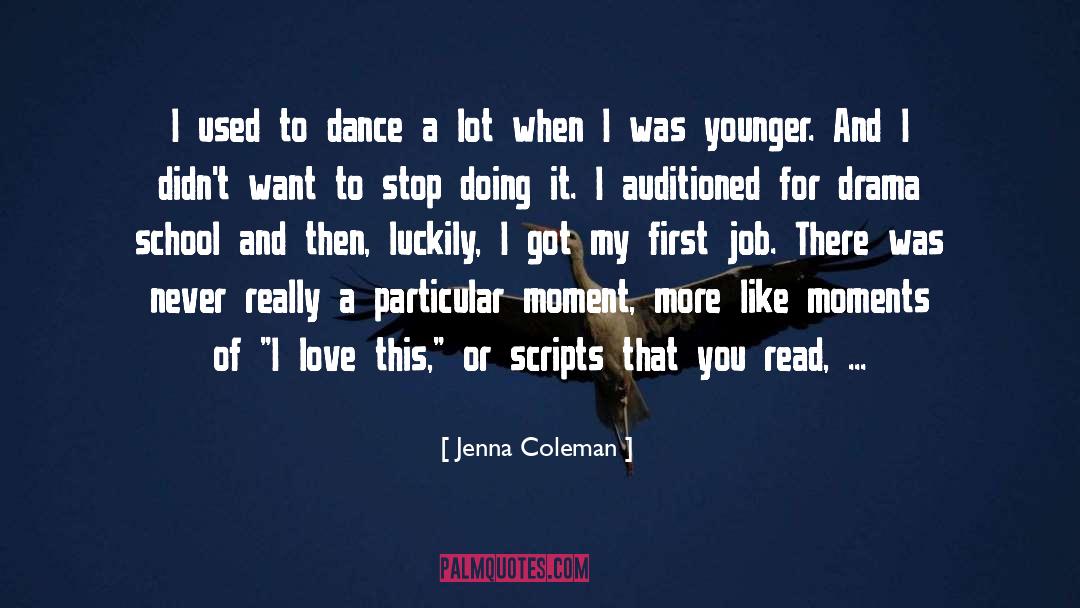 Love This quotes by Jenna Coleman
