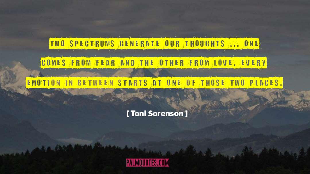 Love Thoughts quotes by Toni Sorenson