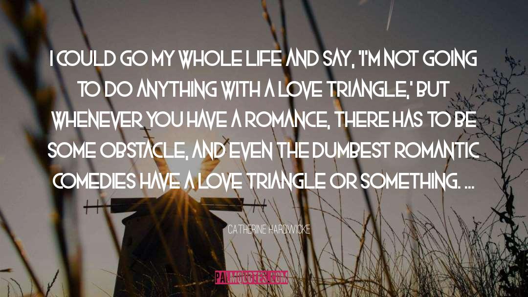 Love Triangle quotes by Catherine Hardwicke
