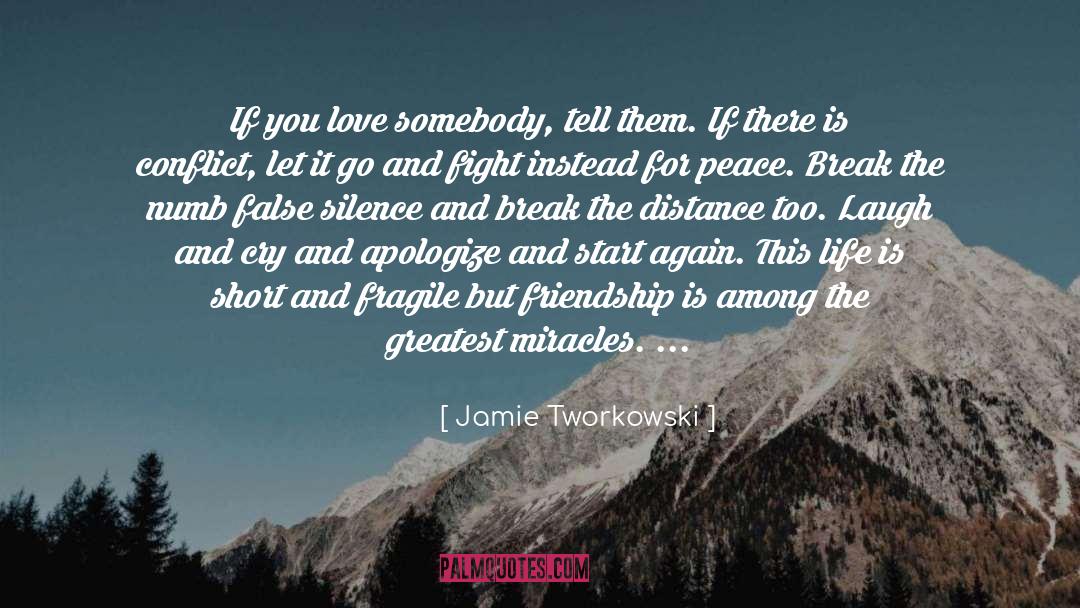 Love Triangle quotes by Jamie Tworkowski