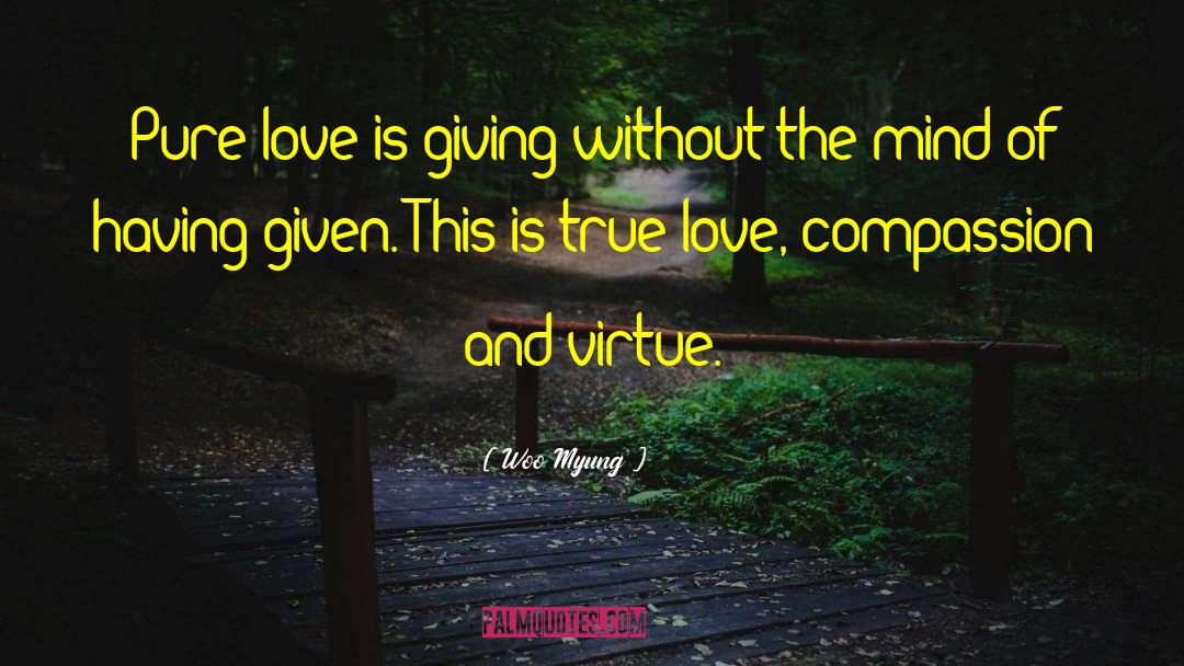 Love Truth quotes by Woo Myung