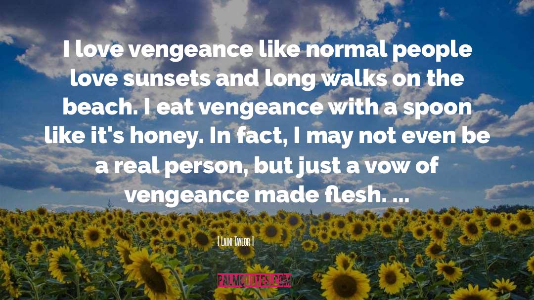 Love Vengeance quotes by Laini Taylor