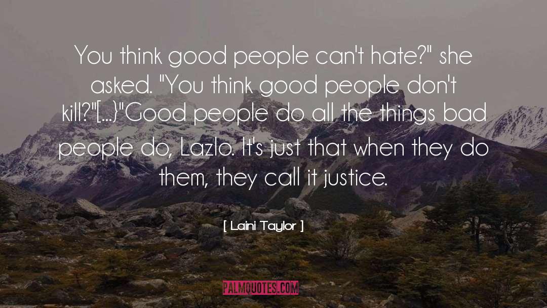 Love Vs Hate quotes by Laini Taylor