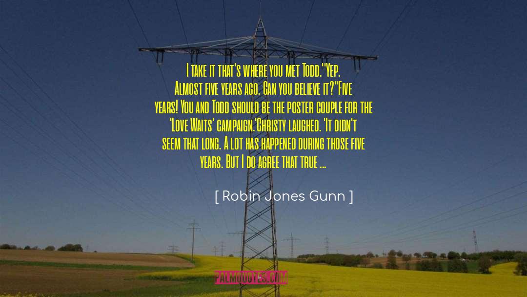 Love Waits quotes by Robin Jones Gunn