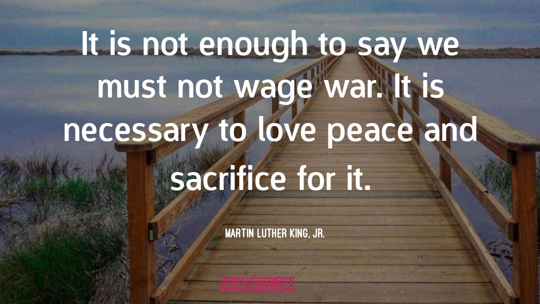 Love War quotes by Martin Luther King, Jr.