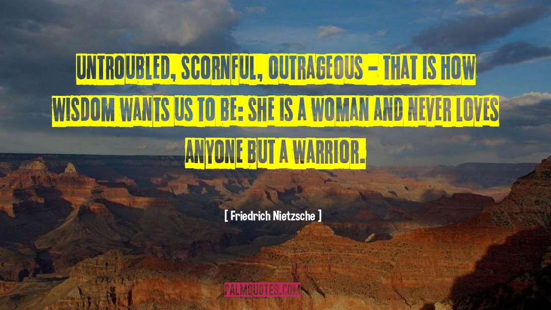 Love Warrior quotes by Friedrich Nietzsche