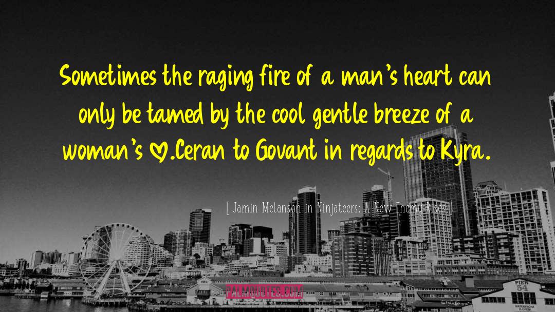 Love Warrior quotes by Jamin Melanson In Ninjateers: A New Enemy Rises