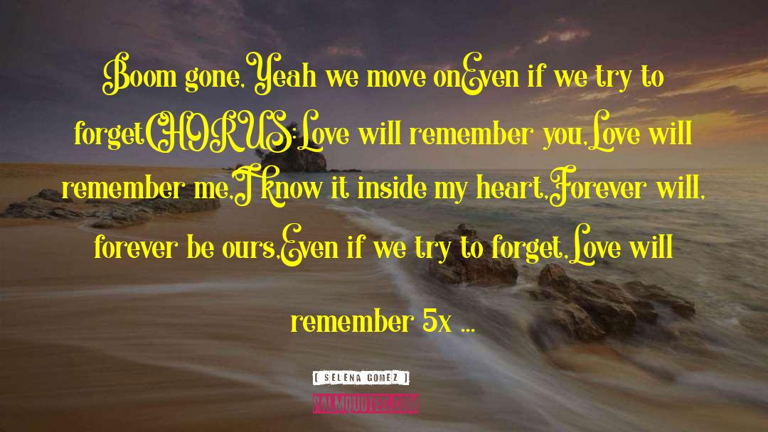 Love Will Remember quotes by Selena Gomez