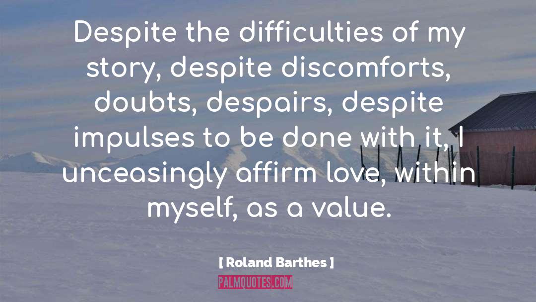 Love Within quotes by Roland Barthes