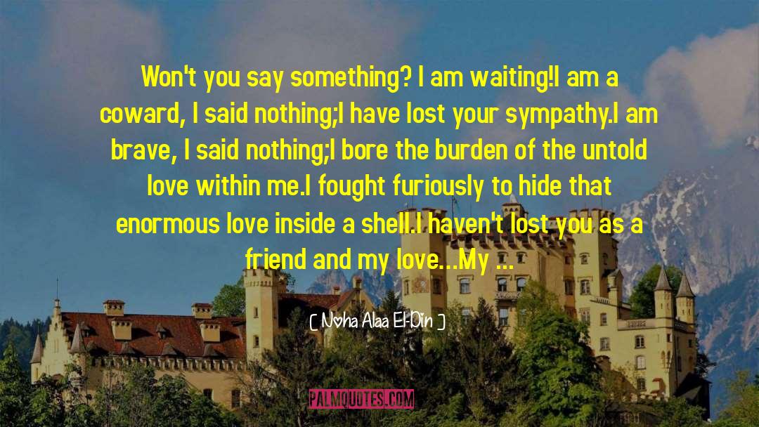 Love Within quotes by Noha Alaa El-Din