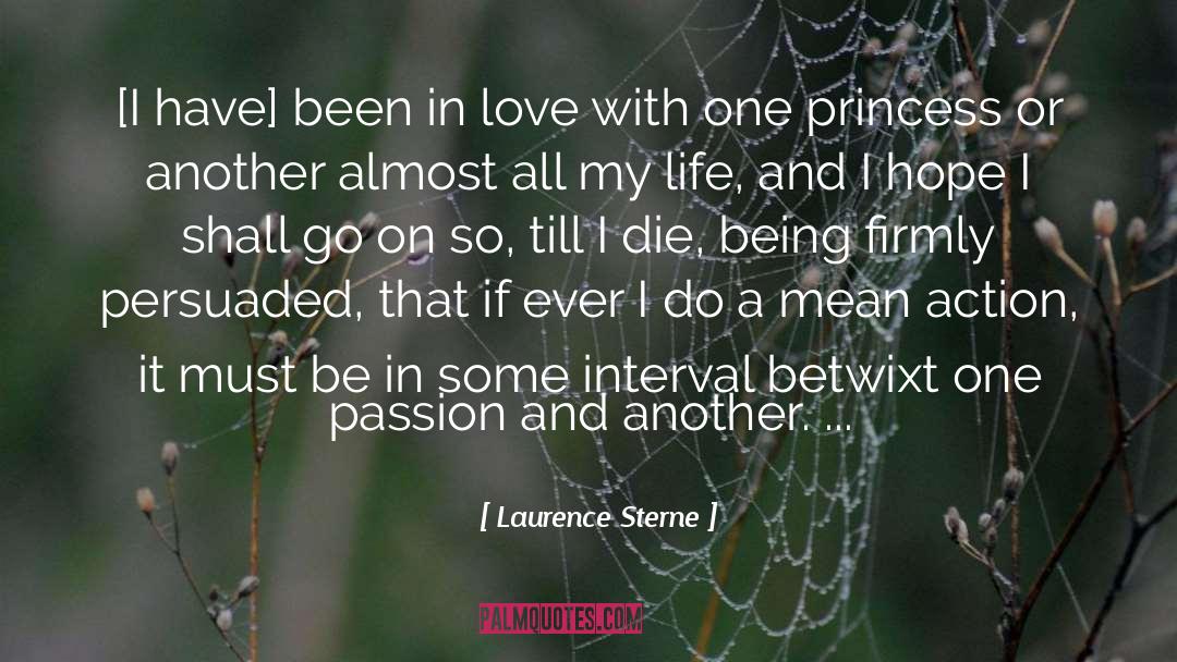 Love Woes quotes by Laurence Sterne
