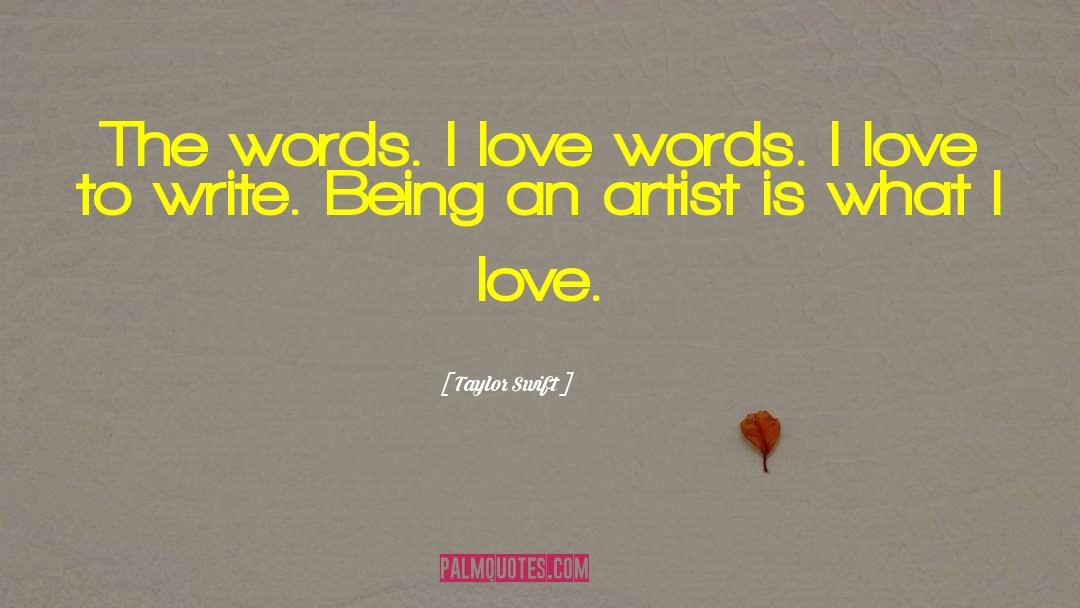 Love Words quotes by Taylor Swift